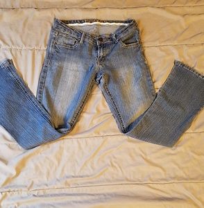 Rue21 light wash midrise bootcut jeans